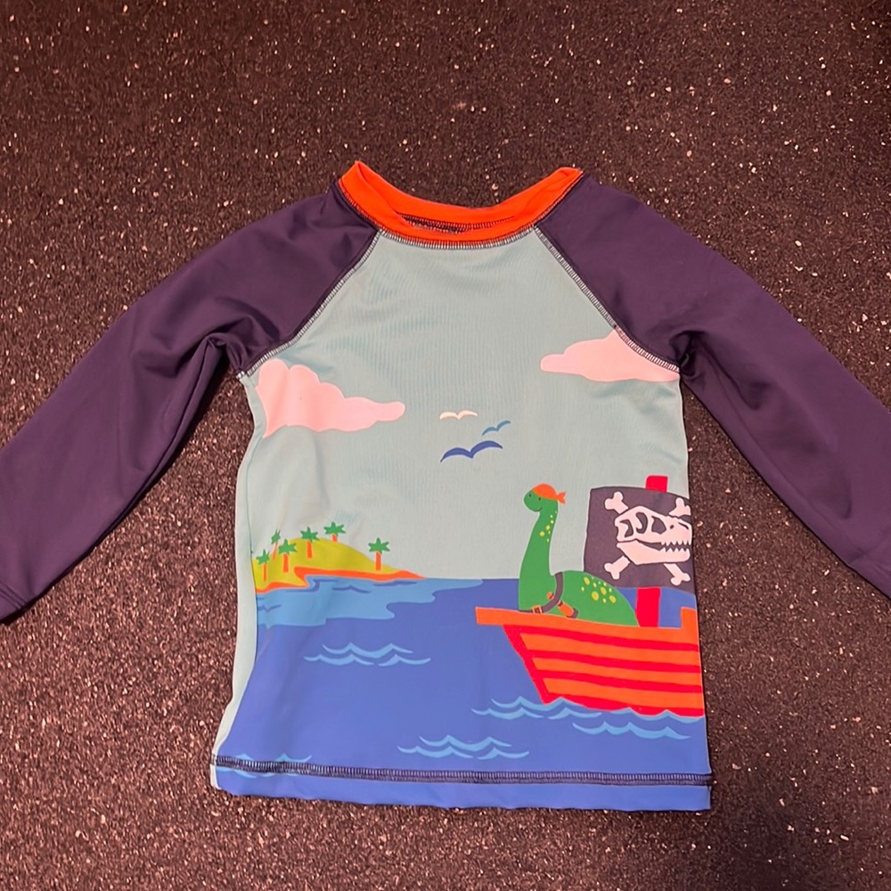 Cat & Jack Toddler Boys Swim Shirt Size 2